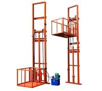 Piattaforma Di Sollevamento Semplice, Sollevatore Verticale Idraulico Per La Movimentazione Dei Materiali In Fabbrica(16FT Lifting Height)