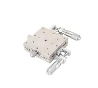 Piattaforma di spostamento del tavolo scorrevole in acciaio inossidabile con regolazione fine manuale XSG50/60/80/100(XYSG60)