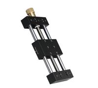Piattaforma di spostamento XY Tavola scorrevole con regolazione fine manuale Tavola mobile a croce di precisione ottica Avanzamento a vite di precisione(Without Base)