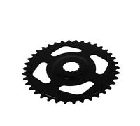 Piattaforma e-bike/vae mono montaggio diretto 38dts alluminio 5083 nero strong c