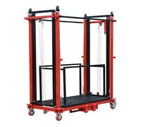 Piattaforma elettrica per ponteggi - Piattaforma di sollevamento telecomandata per manutenzione, verniciatura e cambi di luce