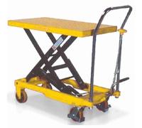 Piattaforma elevatrice a pantografo semplice 4 ruote piano lavoro mm.1016x510 so