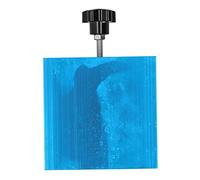 Piattaforma elevatrice da laboratorio, tavolo di supporto regolabile in altezza in alluminio 100x100 mm con portata da 52 mm a 145 mm, sollevatore a forbice stabile per