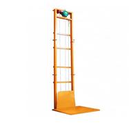 Piattaforma elevatrice elettrica Ascensore elettrico a fune metallica for merci domestiche, piattaforma di sollevamento for la logistica magazzino, capacità carico 500 kg piattaforma di sollevamento