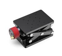 Piattaforma elevatrice manuale di precisione in lega di alluminio, cricco da laboratorio, elevatore a forbice