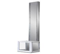 Piattaforma elevatrice Montacarichi, edificio industriale, piccolo binario di guida Lifting Platform