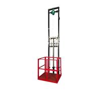 Piattaforma Elevatrice Piccola piattaforma elevatrice, magazzino, banchina, seminterrato, semplice ascensore elettrico con guida a rotaia Carrello Sollevatore