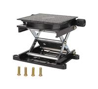 Piattaforma elevatrice ruotabile a 360°, tavolo elevatore da laboratorio, banco da lavoro ad altezza regolabile con base in lega di alluminio per esperimenti di intaglio del legno