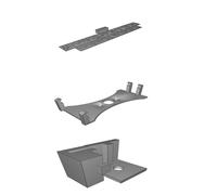 Piattaforma Espositore per Modello F-14D Super Tomcat Kit Card Supporto 3UDC