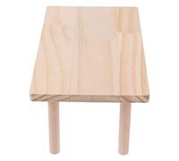 Piattaforma for criceti Piattaforma for porcellini d'India Trespolo in legno for uccelli Supporto for criceti Trespolo in legno Criceto Piattaforma for uccelli in legno Piattaforma for gabbia for cric