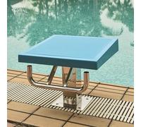 Piattaforma for Tuffi in Acciaio Inox con Piano Antiscivolo, Trampolini Antiscivolo Professionale Inclinata di 15° for Piscine Private, Impianti Sportivi, Competizioni Professionistiche