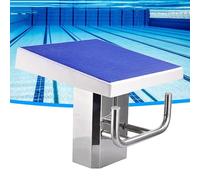 Piattaforma for Tuffi in Piscina, Trampolino for Piscina in Acciaio Inox e Superficie Antiscivolo, Attrezzatura for Immersioni in Piscina Inclinabile for Gare Professionistiche, Allenamento Nuoto