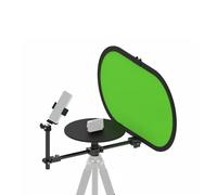 Piattaforma Girevole 360° con Sfondo, Tavola Rotante Modulare per Video e Fotografia di Prodotti, Rotazione Fluida con Doppio Cuscinetto, per Smartphone, DSLR e Mirrorless, Portata 5 kg - V360MINI