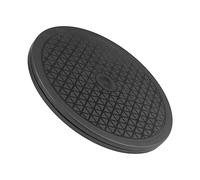 Piattaforma Girevole a 360° 10'' Supporto per Giradischi per Verniciatura a Spruzzo per Modellismo Supporto Girevole per Giradischi Nero 25 Cm con Scanalature Antigraffio per Monitor TV LCD