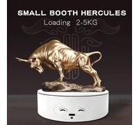 Piattaforma girevole elettrica da 5,1 pollici/13 cm per riprese panoramiche a 360 gradi, carico 8,8 lb/4 kg, base rotante regolabile a 360 gradi, velocità variabile, per fotografia, gioielli, modelli