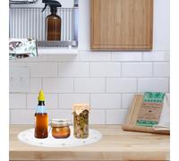 Piattaforma Girevole Piatti Girevoli Giradischi Trasparente Supporto Rotante