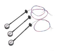 Piattaforma LED lampada orologio per modellismo ferroviario 3 pezzi con cablaggio per collegamento 3 V, ideale per la decorazione di scene