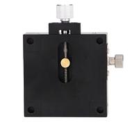 Piattaforma Lineare Asse X, Tavola di Scorrimento Manuale, 40x40mm - Movimento Stabile e Preciso, Guida a Coda di Rondine, Per Strumentazione Meccanica e Ottica (60X60 mm)