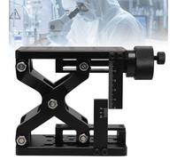 Piattaforma manuale dell'ascensore con il righello della scala, piattaforma scorrevole ottica di alta precisione di 60mm, capacità di carico 20Kg per il posizionamento industriale e del laboratorio