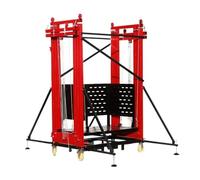 Piattaforma mobile elettrica dell'armatura con sollevamento automatico, resistente regolabile per la costruzione e la decorazione della casa