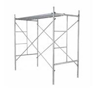 Piattaforma mobile per ponteggi Ponteggio pieghevole portatile da 6 m con piattaforma elevatrice, assi, accessori for torri