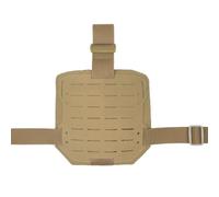 Piattaforma MOLLE con Gamba Cadente, Pannello Tagliato al Laser | Nylon, Resistente all'abrasione all'usura, Fettuccia MOLLE tagliata al laser, Compatibile con tasche accessori