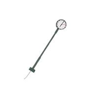 Piattaforma Orologio Lampade Metallo Materiale FAI DA TE Miniatura Lampione Treno Leggero Post Street Lights Home Yard Paesaggio Tipo 6