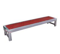 Piattaforma per coro, gradino per coro a 1/2/3 livelli, altezza 20 cm, supporto per lezioni musicali, sgabello per conversare e foto di gruppo, supporto regolabile per scale per coro, 1 livello