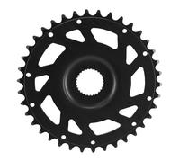 Piattaforma vae-e-bike montaggio diretto stronglight 44dts mono nera in allumini