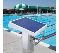 Piattaforma per immersioni per piscina, in acciaio inox, antiscivolo, di grado professionale, per un uso intensivo, facile da montare