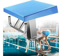 Piattaforma per immersioni per piscina, tavole da immersione antiscivolo da banco, piattaforma di salto inclinata per allenamento pesante, carico 250 kg, angolo di 15°