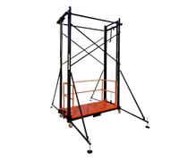 Piattaforma per ponteggi Ponteggio di sollevamento elettrico con telecomando, paranco mobile idraulico, decorazione for interni ed esterni Ponteggio Trabattello(4m)