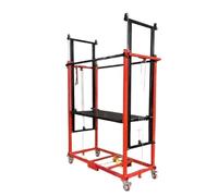 Piattaforma per ponteggi Tavolo elevatore con portata massima di 300 kg, ponteggio elettrico, ascensore multifunzionale pieghevole mobile Ponteggio Trabattello(5M)
