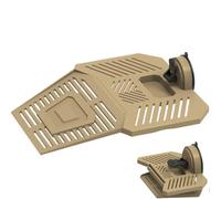 Piattaforma Per Tartarughe Acquatiche - Darsena Balneabile E Area Di Pellegrinaggio | Robusto Bacino Per Il Serbatoio, Rampa Rimovibile Con Supporto A, Area Di Riposo Per Cibo Per Tartarughe