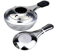 Piattaforma Regolabile Stufa a Alcol in Acciaio Inossidabile Bruciatore Leggero e Portatile per Escursioni con Zaino Campeggio Trekking Piennolo Fonduta Casalinga Hot-pot