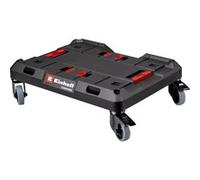 Original Einhell carrellino E-Case (max. 120 kg, rotelle girevoli bloccabili, abbinabili al sistema Einhell E-Case per il trasporto di valigie e scatole, con fissaggio per cinghie)
