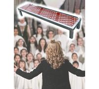 Piattaforma scala corale per alzate e concerti corali, leggio per teatri, gradini per posti pubblici commerciali e podio