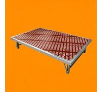 Piattaforma scenica pieghevole e portatile, pedana per spettacoli, rialzo per palcoscenici per impieghi gravosi per eventi, chiese, bar, per batteria,relatori principali,scuole(150x100x20cm)