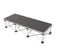 Piattaforma scenica portatile 122x37CM Passo Del Palcoscenico Pieghevole, Gradino Portatile Per Eventi Piattaforma Del Palcoscenico, 20 40 60 CM Di Altezza Gradini Modulari Assemblati Per Palcoscenico