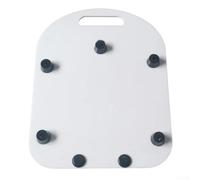 Piattaforma scorrevole in acrilico per mixer TM5 e TM6 per supportare un trasferimento fluido senza rischio di spostamento o ribaltamento (bianco)