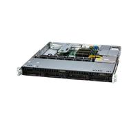 Piattaforma server 1U processori di supporto Intel, memoria DDR5 e massimo 6, numero di alimentatori presenti nel set 1+0