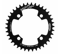 Piattaforma vae-e-bike 4bra d.104 per brose miche 38dts mono nera in alluminio 7