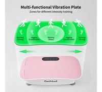 Piattaforma vibrante GetMod per allenamento, piattaforma vibrante per allenamento completo del corpo, salute e fitness, kit per fitness a casa, divertimento all'aperto Design elegante, prestazioni pot
