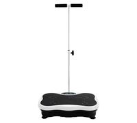 Piattaforma vibrante professionale con 120 livelli e telecomando, corrimano regolabile, 10 modalità, fino a 150 kg, allenamento per tutto il corpo per fitness, costruzione muscolare e rilassamento