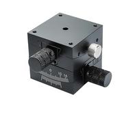 Piattaforme scorrevoli manuali Asse X Asse XY 40mm GFWG40-40 Tavolo scorrevole Manuale Angolo Radian Tavolo Goniometro Tavolo oscillante Misurazione Spostamento Radian(GFWG40-40)