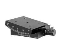 Piattaforme scorrevoli manuali Asse X Asse XY 60 80mm GFG60 GFWG60 GFG80-100 Manuale Angolo Radian Tavolo Goniometro Tavolo oscillante Misurazione Spostamento Radian(GFG60-60)