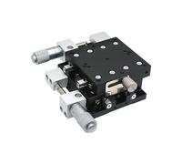 Piattaforme scorrevoli manuali Asse XY 70 * 70 LY70-LR LY70-C Rifilatore for tavola scorrevole a rotaia trasversale Sostituzione dei cuscinetti lineari Regolazione manuale dei micrometri(LY70-R)