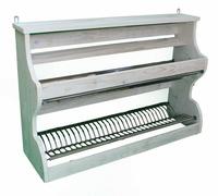 Piattaia credenza con gocciolatoio inox colore e misure a scelta in legno