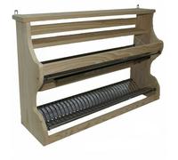 Piattaia credenza con gocciolatoio inox colore e misure a scelta in legno