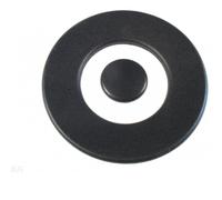 PIATTELLI NERI SATINATI PER BRUCIATORE TRIPLA CORONA PIANO COTTURA BEKO S897S
